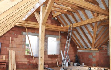 Ffordd Las attic trusses